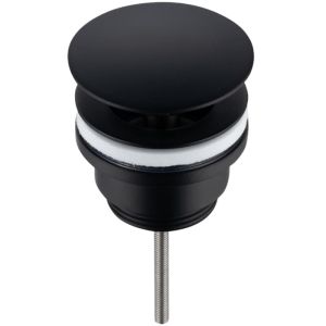 Луксозен черен клик сифон за мивка за баня BALNEO D BLACK