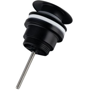 Луксозен черен клик сифон за умивалник за баня BALNEO D BLACK