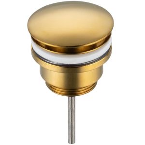Луксозен златен клик сифон за мивка за баня BALNEO D GOLD