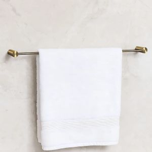 Златна матирана поставка за хавлии и кърпи 60 см REA PRISM BRUSH GOLD 9703