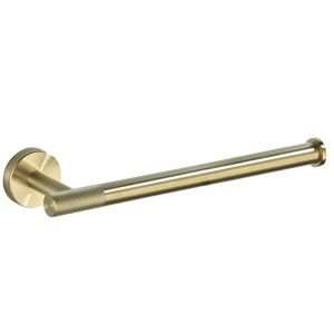 Златен матиран хавлийник за баня REA MODERN BRUSH GOLD 6610A