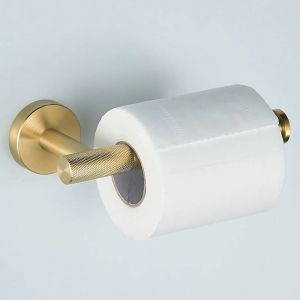 Матиран златен държач за тоалетна хартия без капак REA MODERN BRUSH GOLD 6611