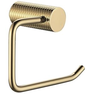 Златна матирана поставка за тоалетна хартия без капак REA PRISM BRUSH GOLD 9711