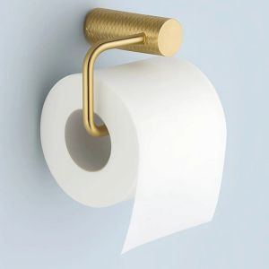 Матиран златен държач за тоалетна хартия без капак REA PRISM BRUSH GOLD 9711