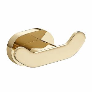 Златна двойна закачалка за баня REA TILL 105 GOLD