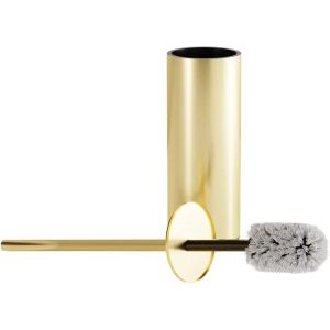 Стояща златна четка за тоалетна чиния REA TIL 106 GOLD