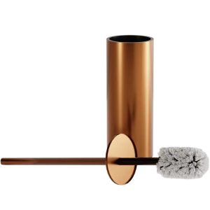Стояща медна матирана четка за тоалетна чиния REA TIL 106 BRUSH COPPER