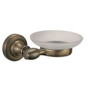 Сапунерка за баня САЙЛОР старо злато ICA 8359