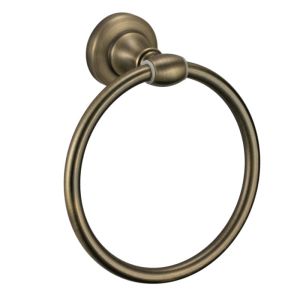 Поставка за хавлии и кърпи за баня САЙЛОР старо злато ICA 8360