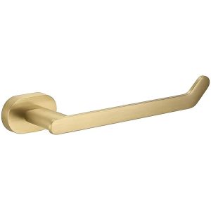 Златна матирана поставка за тоалетна хартия без капак REA TIL 109 BRUSH GOLD