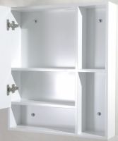 Шкаф за баня горен огледален от PVC 60 см ICMC 5070-60